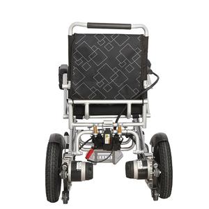 Ginee Medical Ultra Light 12Aバッテリー電動車椅子ポータブル折りたたみデザインリモコンアルミ合金 - Product Image 4