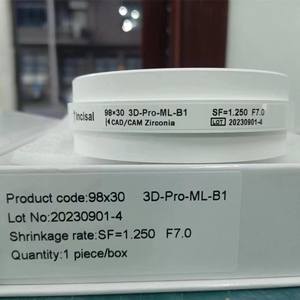 <span class=keywords><strong>Zirconia</strong></span> blocco dentale di <span class=keywords><strong>Zirconia</strong></span> blocchi dentali di <span class=keywords><strong>Zirconia</strong></span> dentaria Blooming Dd - Product Image 1