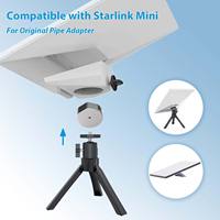 Support trépied Starlink Mini avec adaptateur réglable – Kit d'accessoires Starlink portable pour camping-car, yacht, caravane – Installation extérieure universelle