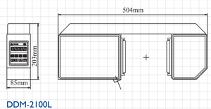 तार और केबल मापने वाला उपकरण व्यास गेज - Product Image 2