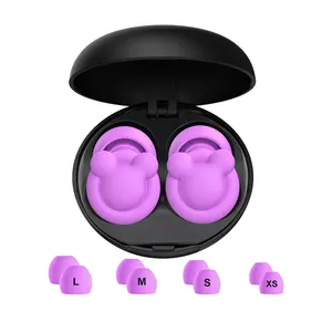 For Swimming Sleeping Hearing Protection Ear Plugs Reusable Earplugs Ear Plug Soundproof Acoustic Sound Insulation Cartoon Style