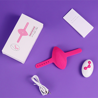 Vibrateur Portable Télécommandé via Application, Papillon en Silicone Sans Fil, Jouet Sexuel pour Couple, Vibrateur Culotte Strap-on pour Femme