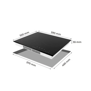 On Sale Kitchen Appliances Electric Cooker Built-in 3 Burner Hob Induction Cooker - Product Image 1