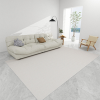 Tapis antidérapant, style nordique, tapis et carpettes pour salon, style simple, tapis en laine pelucheuse, grand format pour salon