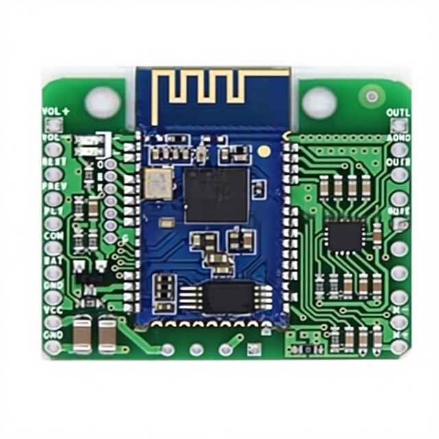 JQJ DC 12V/5V CSR8645 APT-X Lossless Music Hifi 4.0 Receiver Board Amplifier Module for Car Amplifier Speaker