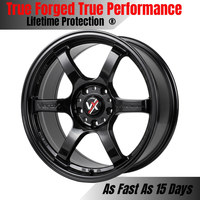 Jantes en aluminium forgé monobloc personnalisées à 6 branches, 17, 18, 19, 20 pouces, 5x112, 5x114.3 pour VeroX 57DR BMW F80 F82 M4 M5 Nissan Toyota
