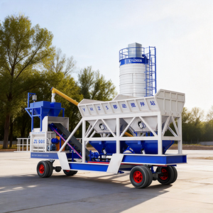 Meilleur <span class=keywords><strong>prix</strong></span> pour une centrale à <span class=keywords><strong>béton</strong></span> mobile automatique de petite taille JS à deux trémies, 60 <span class=keywords><strong>m3</strong></span>/h - Product Image 4