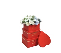 Vente en gros de bouquets de roses blanches simples de luxe, arrangements floraux, emballages cadeaux en papier cartonné, boîte à fleurs Bloom Blossom