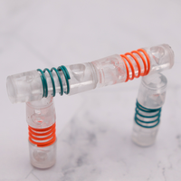 Boucle de serrage à ressort en plastique à double trou pour lacets et cordons, personnalisable, vente en gros, couleur sur mesure