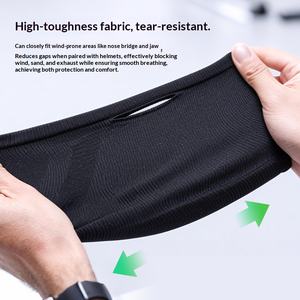 Masque facial Kewig avec boucles d'oreilles, coupe-vent, anti-froid, anti-poussière, chaud, en tissu hautement élastique pour <span class=keywords><strong>moto</strong></span> et vélo - Product Image 3