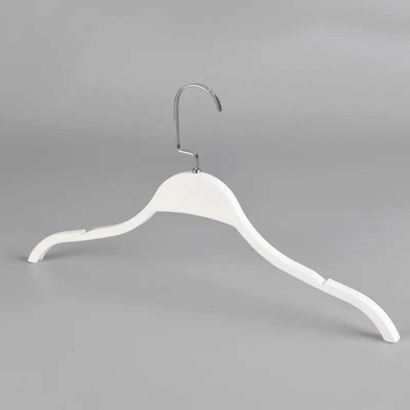 Bulk Non-Slip Thin White Black Saving Room Plastic Flocked Velvet Suit Clothes Hanger Wholesale