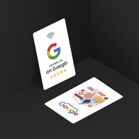 Carte NFC sans contact en plastique NTAG 213 NTAG 215 NTAG 216 pour les réseaux sociaux, carte de visite NFC