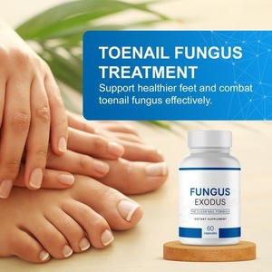 Capsules pour la santé des pieds pour une meilleure densité osseuse - Utilisation adulte 60 capsules Complément vitaminique OEM - Product Image 2