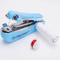 All-you-can-eat Mini machine à coudre domestique Portable Out Pocket Handheld Thin Thin Thick Needlework Manual Mini Machine à coudre