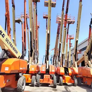 Kullanılan JLG hava çalışma platformu JLG1350SJP JLG860SJ JLG660SJ JLG1200SJ JLG800AJ JLG1500SJP Genie sepetli vinçler dünya barış