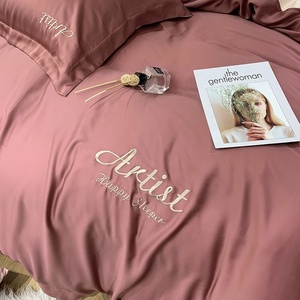 Fashion Soft <strong>Cheapest</strong> Polyester <strong>Duvet</strong> Cover Set Embroidery Design - Product Image 5