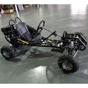 Karting Robuste pour Adultes 270 CC 9 CV à Moteur 4 Temps, Accélération au Pied, avec 4 <span class=keywords><strong>Roues</strong></span> - Product Image 5