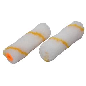 Acrílico Amarelo Stripe Pintura Pequena <span class=keywords><strong>Roller</strong></span> Set <span class=keywords><strong>Paint</strong></span> Rollers para Pintura Paredes Mini Rollers para Pintura 10 pcs/set - Product Image 1