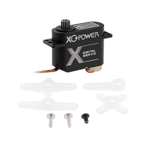 XQ POWER 9g Mini S1009D 0.07Seg Alta Velocidad 7.4V Helicóptero RC con Engranaje Metálico Sin Núcleo y Bloqueo de Cola - Product Image 4