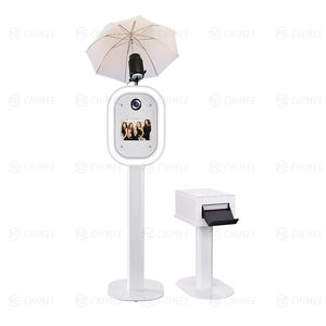 آلة DSLR photobooh بيضاوية Salsa Shell لحفلات الزفاف والمناسبات iPad سطح برو متوافق مع متعة البيع - Product Image 3