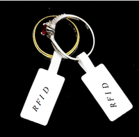 Codage EPC Smart RFID Label Uhf jewelry tag pour l'or/lunettes/bagues/collier contrôle des stocks