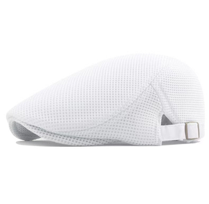 Casquette plate en maille respirante pour <span class=keywords><strong>homme</strong></span>, style newsboy, <span class=keywords><strong>béret</strong></span>, casquette de chauffeur, casquette Gatsby, idéale pour la conduite et la chasse - Product Image 3