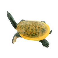 Modèle d'animal marin réaliste en PVC solide, tortue à coquille molle, jouet éducatif pour l'apprentissage de la maternité, assemblage d'aquarium, best-seller transfrontalier