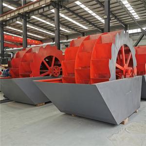 Laveuse de roues minière - Équipement de nettoyage de sable haute pureté avec système de lavage multi-roues et de recirculation d'eau - Product Image 1