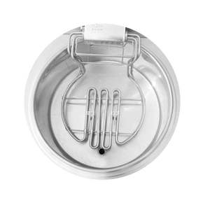 Équipement de cuisine commerciale <span class=keywords><strong>Friteuse</strong></span> électrique <span class=keywords><strong>sur</strong></span> <span class=keywords><strong>la</strong></span> <span class=keywords><strong>table</strong></span> température réglable de <span class=keywords><strong>la</strong></span> <span class=keywords><strong>friteuse</strong></span> ronde pour gros poisson et bâton de pâte - Product Image 3