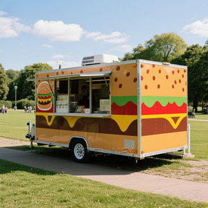 Camión de Comida Rápida Personalizado OEM, Carrito Comercial de Cerveza y Hot Dogs, Remolque Expendedor de Café - Product Image 1