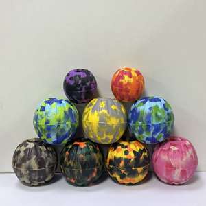 Jouet à mâcher pour chien en EVA durable, motif camouflage, grand ballon creux écologique de 9 cm, pour nettoyage des dents agressives, vente en gros - Product Image 2