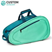Sac de raquette léger et imperméable Fuliya personnalisé, sac de sport portable, sac à dos multifonctionnel pour hommes et femmes, idéal pour le pickleball