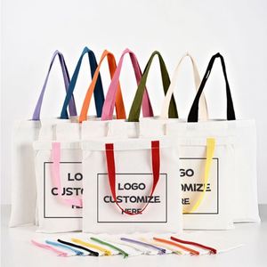 Sacs fourre-tout en toile de coton écologiques avec impression personnalisée par sublimation, style tendance pour la vente en gros - Product Image 3