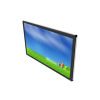 Écran tactile capacitif KDS de 27 pouces monté ou intégré grand écran publicitaire LED pour restaurant et café