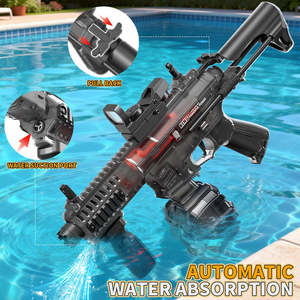 Nuova Pistola ad Acqua Elettrica con Aspirazione Automatica dell'Acqua, 600ml, Alta Velocità, Sparo Continuo, Giocattolo Estivo per Bambini - Product Image 2