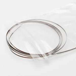 Alambre de soldadura plateado para gafas, 1m, alambre metálico flexible para reparar monturas rotas, embalaje en bolsa OPP, origen Zhejiang - Product Image 1