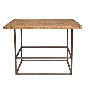 Table à manger en bois massif, fabrication directe d'usine, mobilier de salle à manger moderne, table à manger sur mesure pour la vente en gros et en vrac - Product Image 1