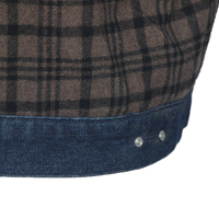 Nouveau design, tissu durable, veste en jean à prix abordable pour hommes, veste en jean
