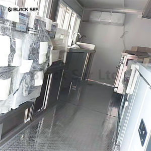 Blackser 7m Mobiler Imbisswagen mit WC, Voll ausgestatteter Küche für Hamburger, <span class=keywords><strong>Hot</strong></span> Dogs, Pizza, BBQ Food Truck, Mobile Küche USA - Product Image 4