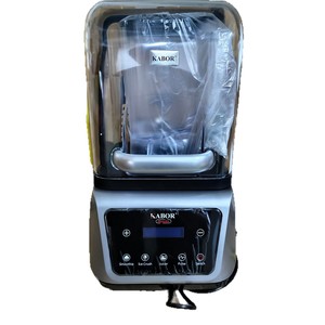 Licuadora Comercial KABOR de 2L, 3000-5000W, Plateada, para Jugos y Hielo - Product Image 2
