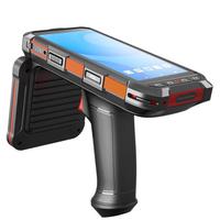 Escáner de mano WiFi Android PDA 18000-6C Protocolo UHF RFID Inventario Código QR Lector de código de barras 2D Colector de código de barras para stock