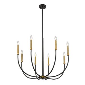 Nero e oro finitura 12 luci 38 "ampio Sputnik <span class=keywords><strong>lampadario</strong></span> con 12 <span class=keywords><strong>bracci</strong></span> - Product Image 6