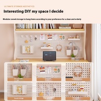 Bureau d'ordinateur de sports électroniques en bois massif MDF de style moderne avec étagère pour la maison chambre dortoir étudiants apprentissage et écriture