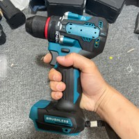 Bor Tanpa Kabel 20V Brushless 24Pcs Set Perkakas Listrik Tanpa Kunci untuk Perbaikan Rumah di AS Tersedia OEM dengan Baterai 1 PC MOQ Sampel