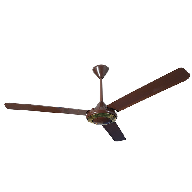 Modern Industrial Style 56 Inch Ceiling Fan Household Electric Appliances Brushed Nickel Blades Ceiling Fan