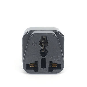 อะแดปเตอร์<span class=keywords><strong>ปลั๊ก</strong></span>ไฟแบบอเมริกันสามขา <span class=keywords><strong>แปลง</strong></span>เป็น<span class=keywords><strong>ปลั๊ก</strong></span>ไฟแบบยุโรป EU Schuko - ได้รับการรับรองมาตรฐาน CE <span class=keywords><strong>ปลั๊ก</strong></span>อะแดปเตอร์แบบอเมริกันชนิด B - Product Image 4