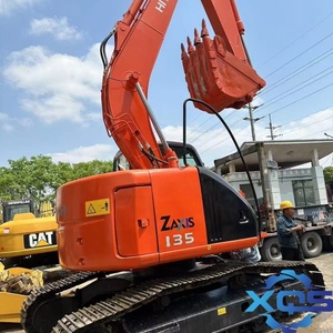 Excavadora Hitachi ZX135 Usada con Pocas Horas de Uso, Precio Razonable, Fabricada en Japón, Motor Isuzu, 13.5 Toneladas, Bomba de Engranajes, PLC, en Venta - Product Image 4