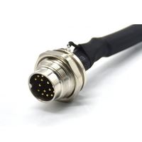 Personalizado OEM AISG 16 pin socket macho hembra cable eléctrico M16 conector circular