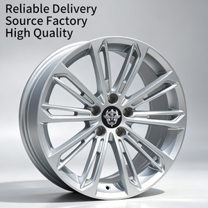 Rines FLowtone <span class=keywords><strong>de</strong></span> 17 y 18 Pulgadas, Aleación <span class=keywords><strong>de</strong></span> Aluminio Fundido, Color Plata, 5X112PCD para VW B6 B8 MK5 MK7, Rines para Autos <span class=keywords><strong>de</strong></span> Pasajeros - Product Image 1