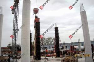 Encofrado Circular de Plástico ABS Reutilizable de Alta Resistencia Ajustable para la Construcción de Edificios - Product Image 6